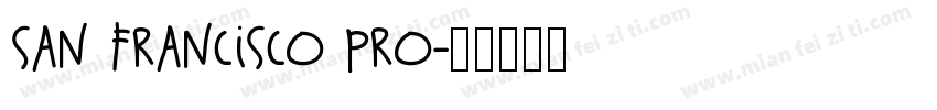San Francisco Pro字体转换